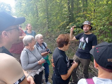 Spacer mykologiczny w Lesie Dobieszkowskim 2.09.2023r., 